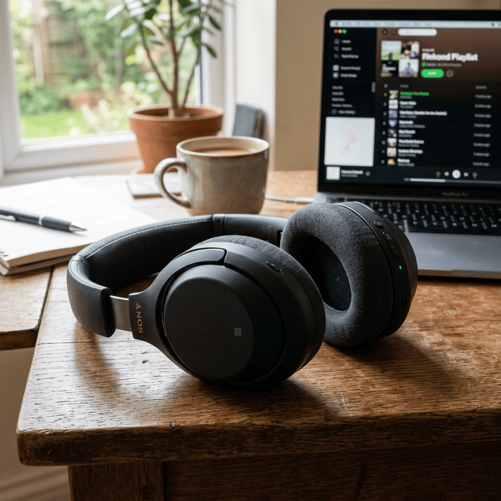 Wireless over ear headphones for everyday listening